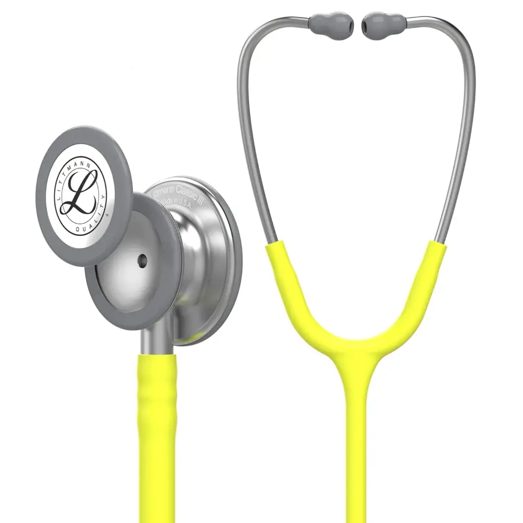 Estetoscopio 3M Littmann Classic III lima limón 5839