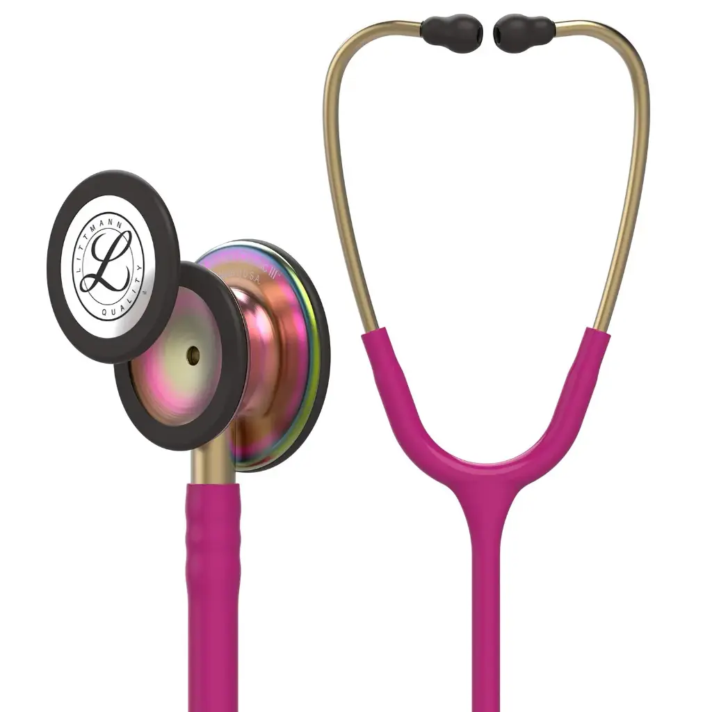 Estetoscopio  3M Littman Classic III verde diafragma ahumado 5875