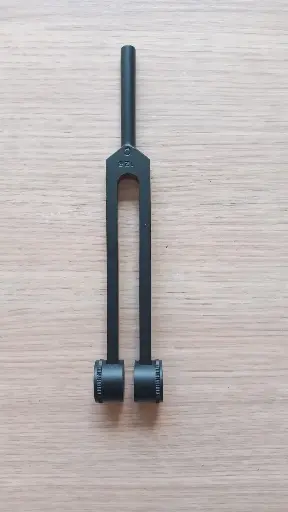 Diapason con tambores 128 hz C