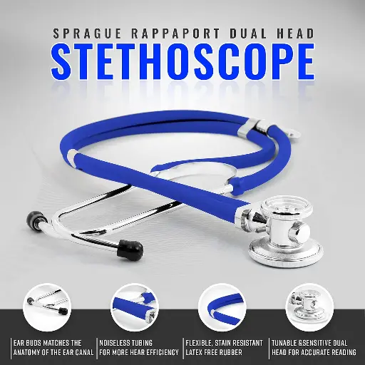 Estetoscopio AsaTechmed Azul