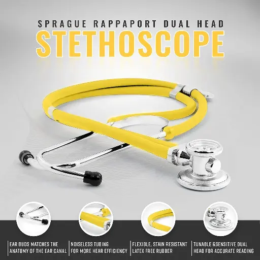 Estetoscopio ASATechmed Amarillo